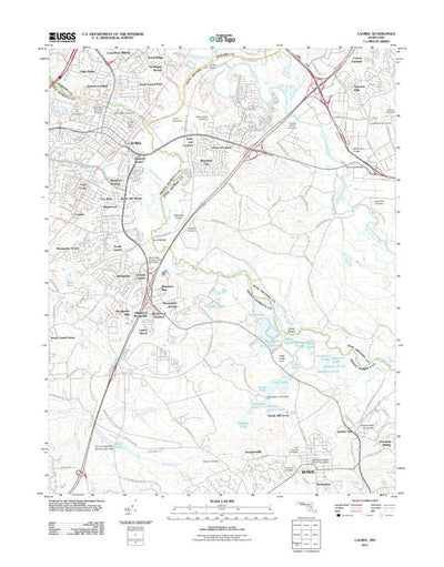 Laurel, MD (2011, 24000-Scale) Preview 1