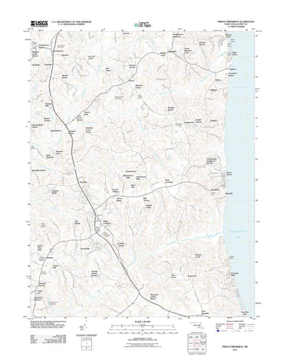Prince Frederick, MD (2011, 24000-Scale) Preview 1