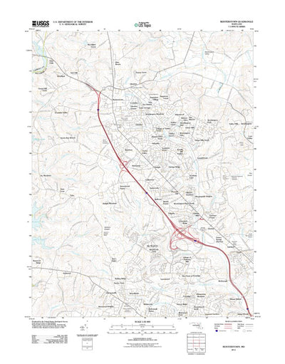 Reisterstown, MD (2011, 24000-Scale) Preview 1