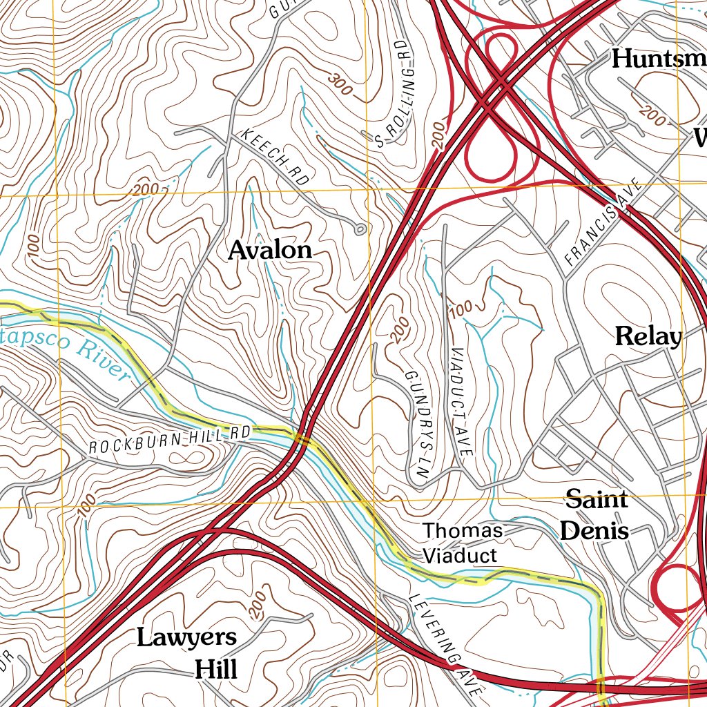 Relay, MD (2011, 24000-Scale) Map by United States Geological Survey ...