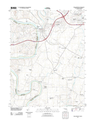 Williamsport, MD-WV (2011, 24000-Scale) Preview 1