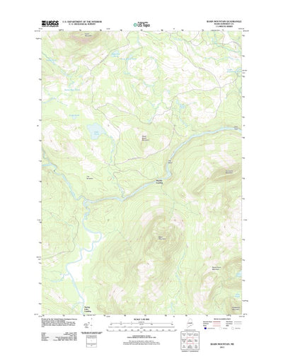 Basin Mountain, ME (2011, 24000-Scale) Preview 1