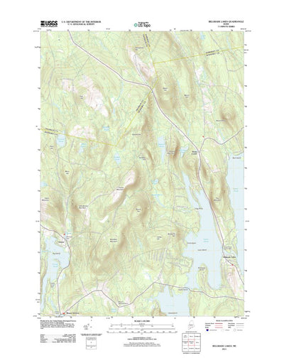 Belgrade Lakes, ME (2011, 24000-Scale) Preview 1