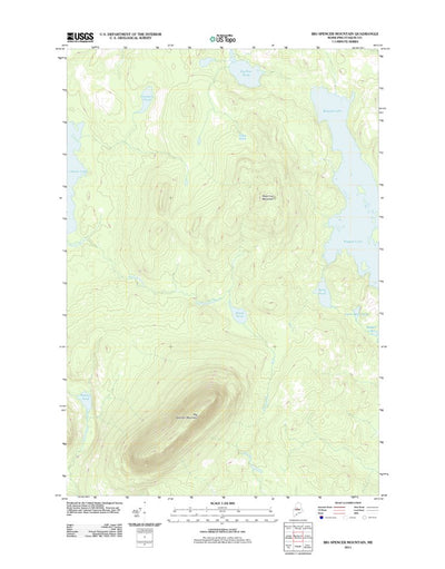 Big Spencer Mountain, ME (2011, 24000-Scale) Preview 1