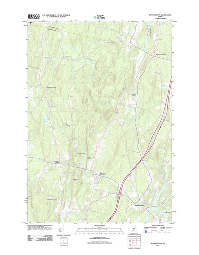 Bowdoinham, ME (2011, 24000-Scale) Preview 1