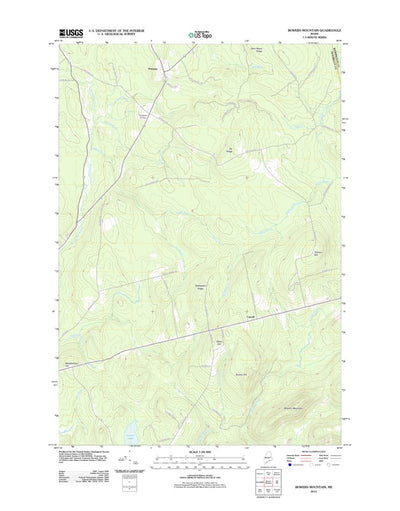 Bowers Mountain, ME (2011, 24000-Scale) Preview 1