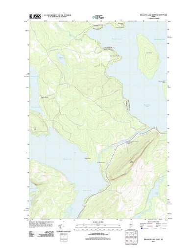 Brassua Lake East, ME (2011, 24000-Scale) Preview 1