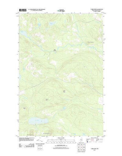 Carr Pond, ME (2011, 24000-Scale) Preview 1