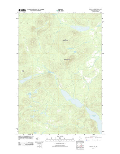 Chase Lake, ME (2011, 24000-Scale) Preview 1