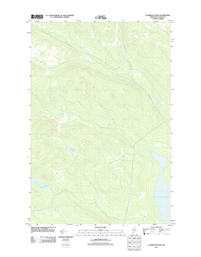 Clarkson Pond, ME (2011, 24000-Scale) Preview 1