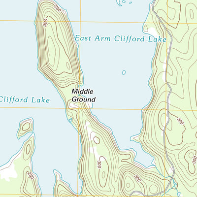 Clifford Lake, ME (2011, 24000-Scale) Preview 2