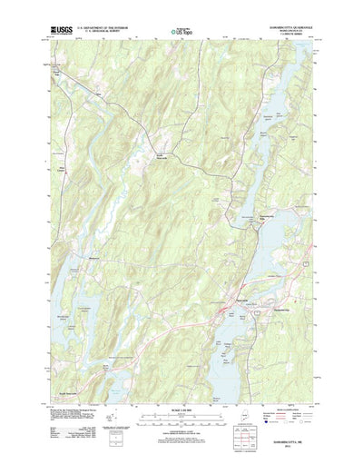 Damariscotta, ME (2011, 24000-Scale) Preview 1