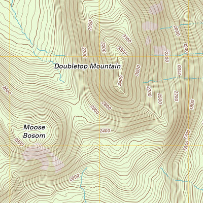 Doubletop Mountain, ME (2011, 24000-Scale) Preview 2