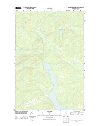 First Musquacook Lake, ME (2011, 24000-Scale) Preview 1
