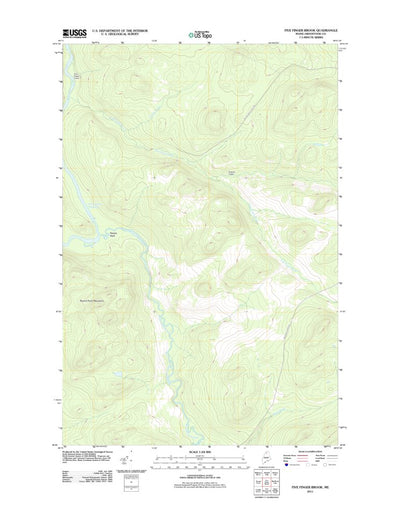 Five Finger Brook, ME (2011, 24000-Scale) Preview 1