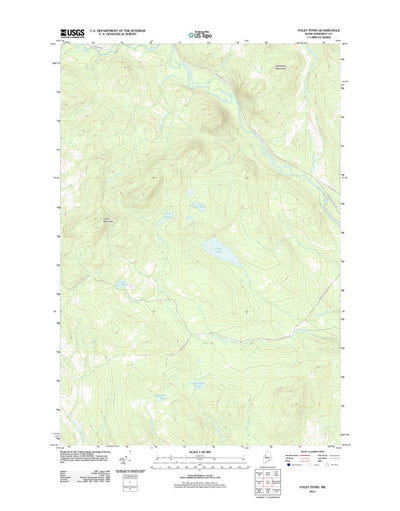 Foley Pond, ME (2011, 24000-Scale) Preview 1