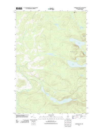 Gardner Pond, ME (2011, 24000-Scale) Preview 1