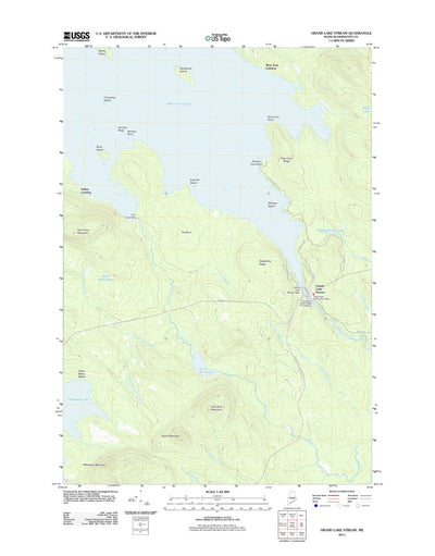 Grand Lake Stream, ME (2011, 24000-Scale) Preview 1