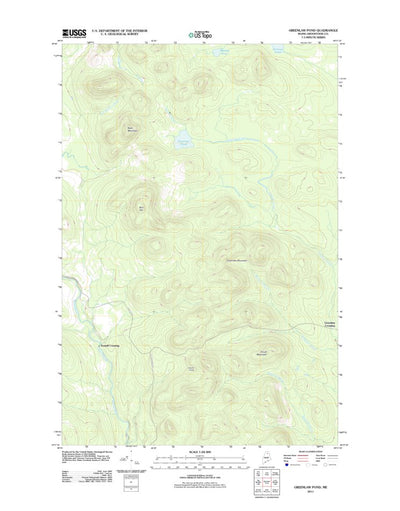 Greenlaw Pond, ME (2011, 24000-Scale) Preview 1