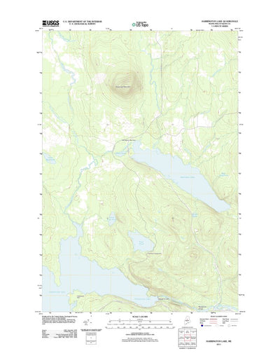 Harrington Lake, ME (2011, 24000-Scale) Preview 1