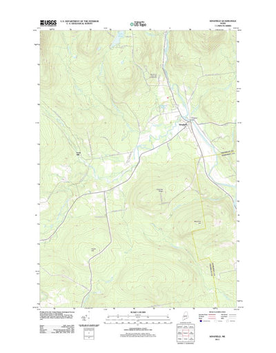 Kingfield, ME (2011, 24000-Scale) Preview 1