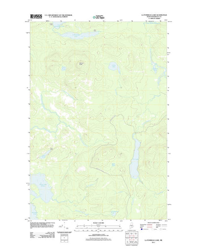 La Pomkeag Lake, ME (2011, 24000-Scale) Preview 1