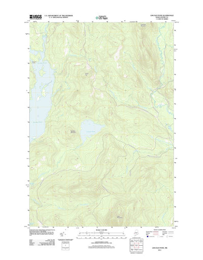 Lincoln Pond, ME (2011, 24000-Scale) Preview 1