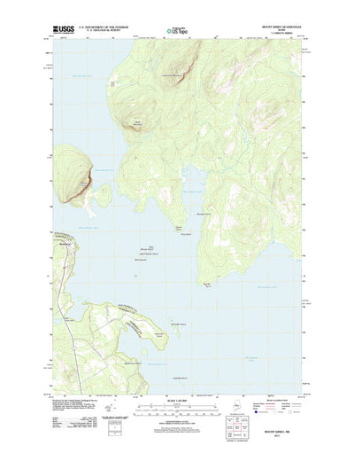 Mount Kineo, ME (2011, 24000-Scale) Preview 1