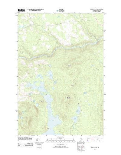 Pierce Pond, ME (2011, 24000-Scale) Preview 1