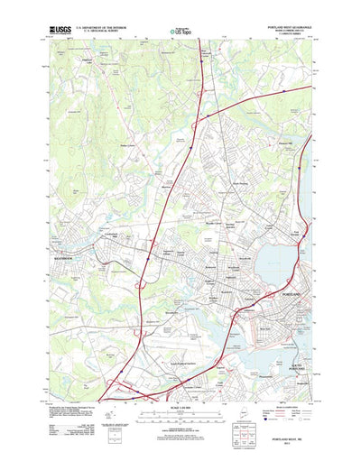 Portland West, ME (2011, 24000-Scale) Preview 1