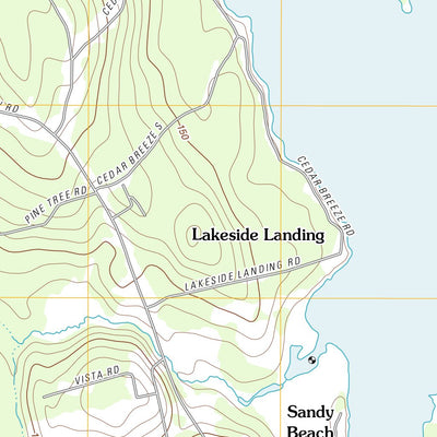 Pushaw Lake, ME (2011, 24000-Scale) Preview 2