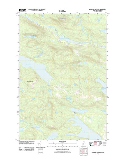 Rainbow Lake East, ME (2011, 24000-Scale) Preview 1