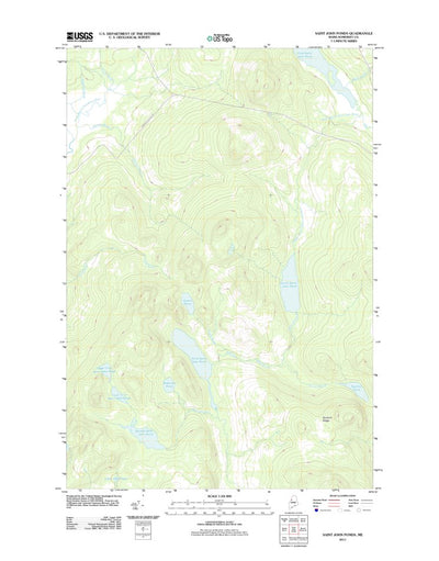Saint John Ponds, ME (2011, 24000-Scale) Preview 1