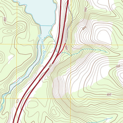 Salmon Stream Lake, ME (2011, 24000-Scale) Preview 3