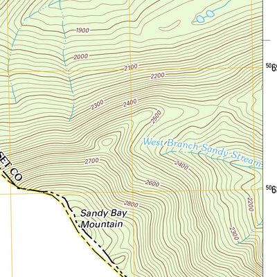 Sandy Bay Mountain, ME (2011, 24000-Scale) Preview 3