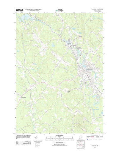 Sanford, ME (2011, 24000-Scale) Preview 1