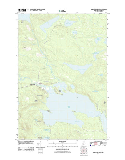Sebec Lake West, ME (2011, 24000-Scale) Preview 1