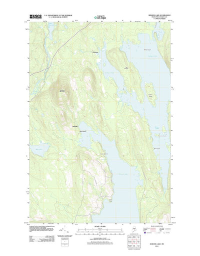 Seboeis Lake, ME (2011, 24000-Scale) Preview 1