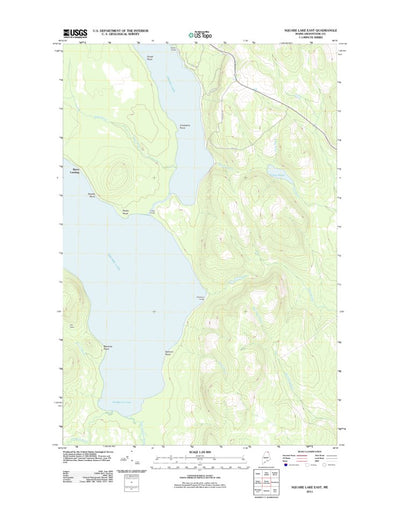 Square Lake East, ME (2011, 24000-Scale) Preview 1