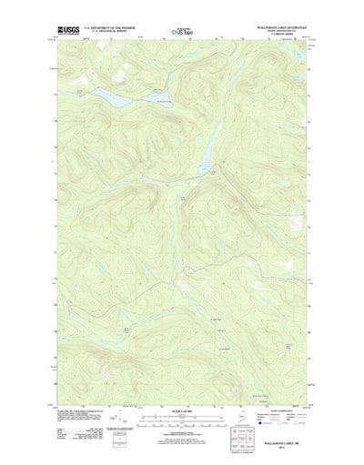 Wallagrass Lakes, ME (2011, 24000-Scale) Preview 1