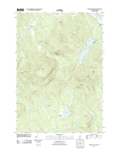Worthley Pond, ME (2011, 24000-Scale) Preview 1
