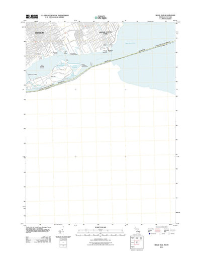 Belle Isle, MI (2011, 24000-Scale) Preview 1