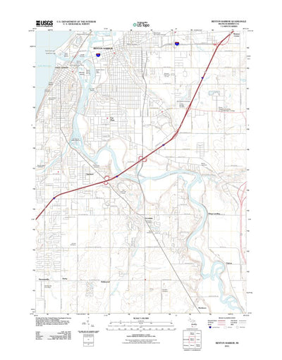 Benton Harbor, MI (2011, 24000-Scale) Preview 1