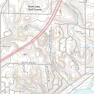 Cedar Springs SW, MI (2011, 24000-Scale) Preview 3
