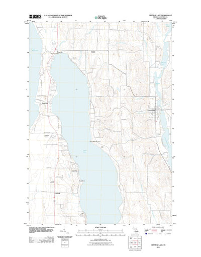 Central Lake, MI (2011, 24000-Scale) Preview 1