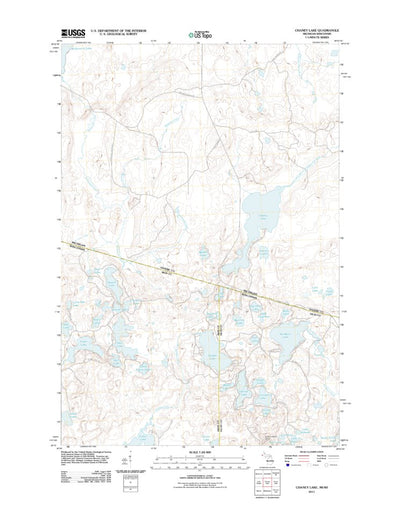Chaney Lake, MI-WI (2011, 24000-Scale) Preview 1