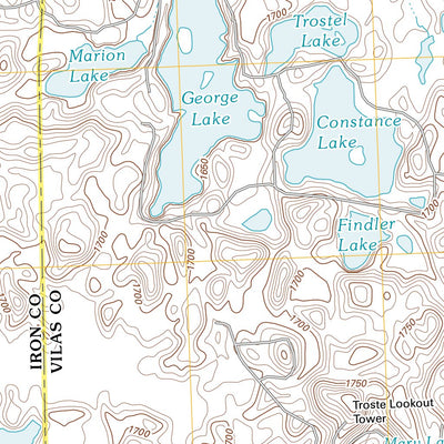 Chaney Lake, MI-WI (2011, 24000-Scale) Preview 3