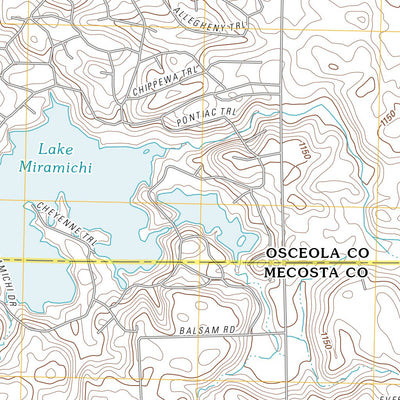Chippewa Lake North, MI (2011, 24000-Scale) Preview 3