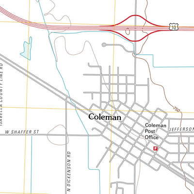 Coleman, MI (2011, 24000-Scale) Preview 3