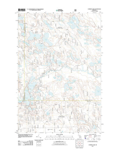 Corner Lake, MI (2011, 24000-Scale) Preview 1